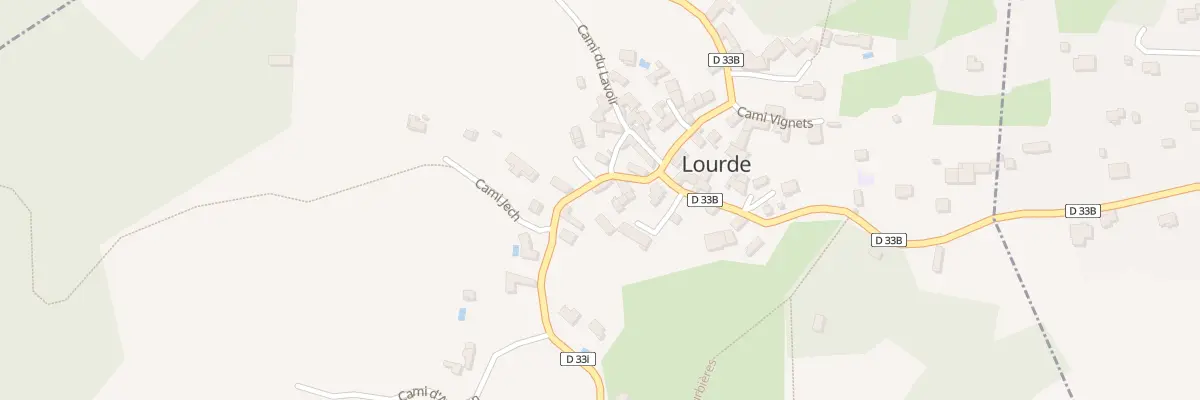 Plan du 55 Le Village à Lourde