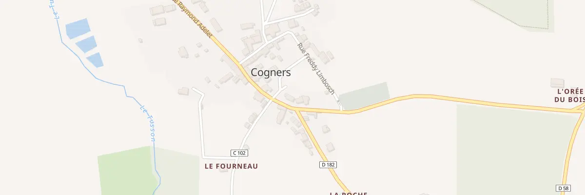 Plan du 5 Rue Raymond Adelet à Cogners