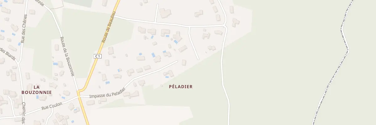 Plan du 10 Imp du Peladier à Marsac-sur-l’Isle