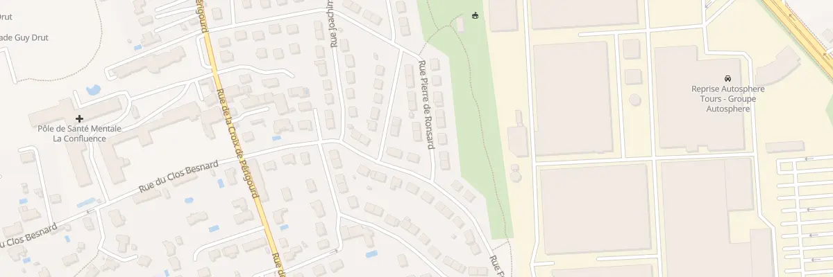 Plan du 4 Rue Pierre de Ronsard à Saint-Cyr-sur-Loire