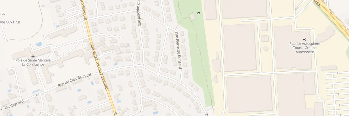 Plan du 6 Rue Pierre de Ronsard à Saint-Cyr-sur-Loire