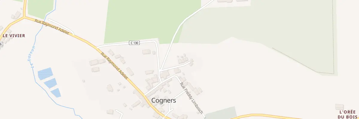 Plan du 2 Imp Alfred De Musset à Cogners