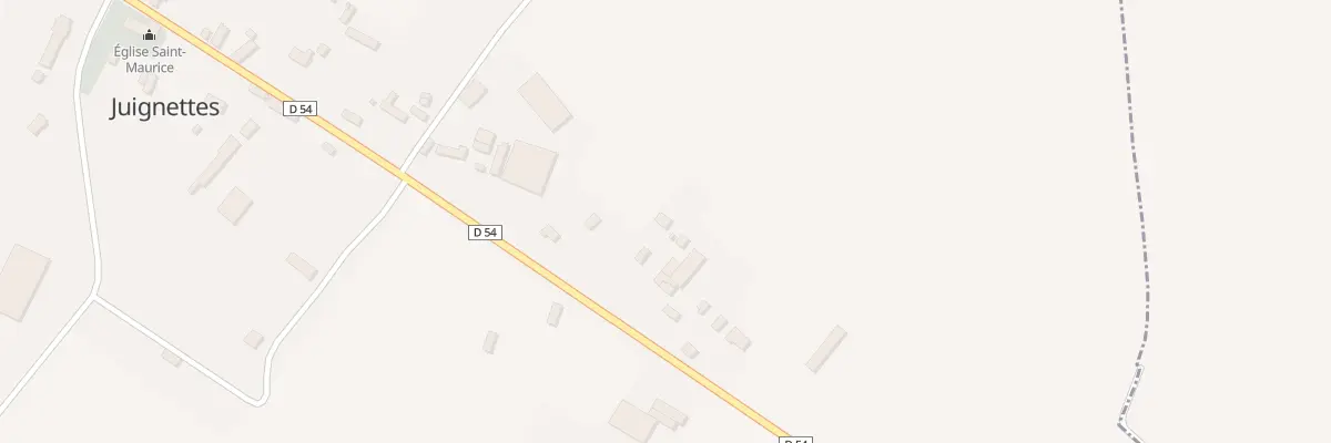Plan du 11A Le Village à Juignettes