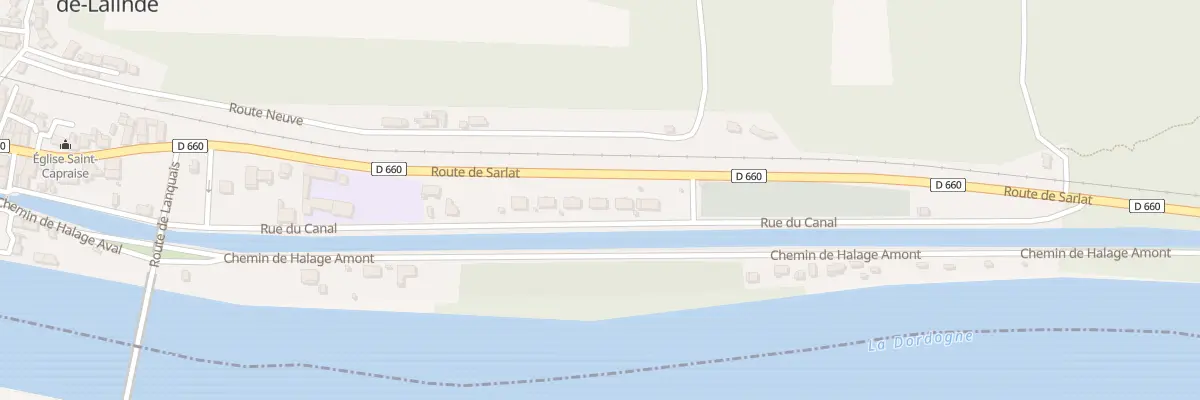 Plan du 44 Rte de Sarlat à Saint-Capraise-de-Lalinde
