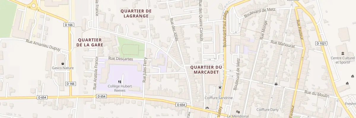 Plan du 3 Rue des Alliés à Fleurance