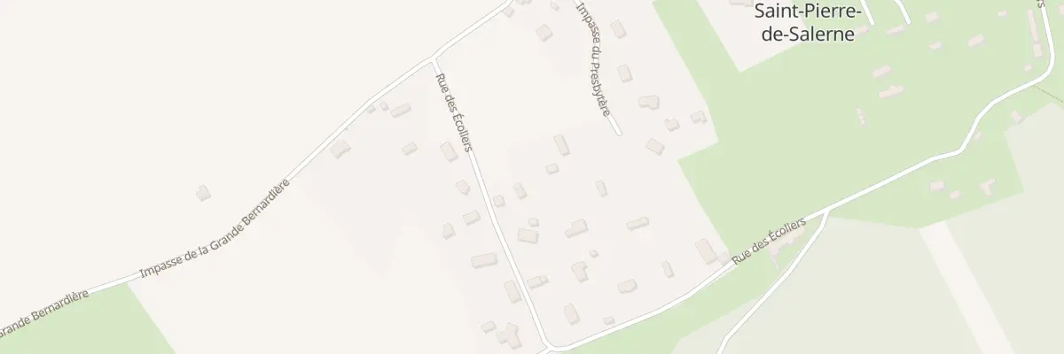 Plan du 129 Rue des Écoliers à Saint-Pierre-de-Salerne