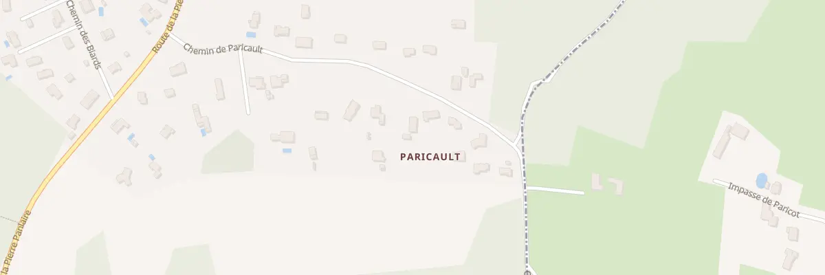 Plan du 20 Che de Paricault à Marsac-sur-l’Isle