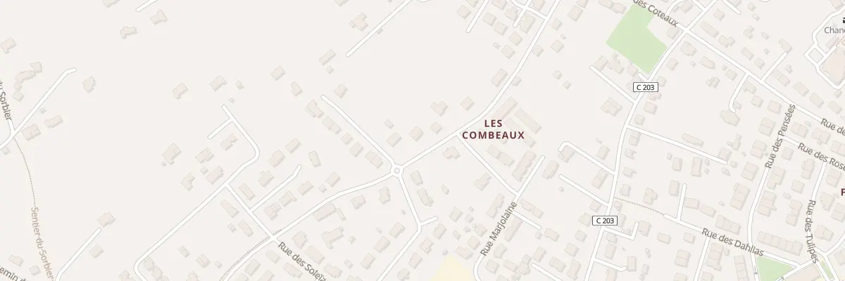 Plan du 60 Rue des Combeaux à Chancelade