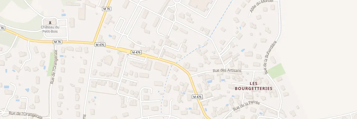 Plan du 49 Rue des Bourgetteries à Mettray