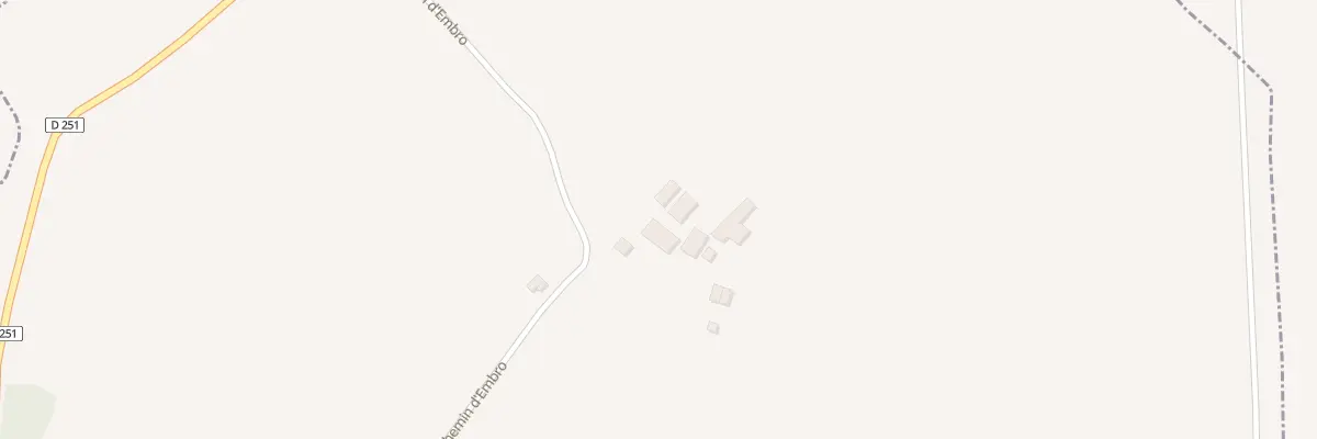 Plan du 5040 A Embro à Gavarret-sur-Aulouste