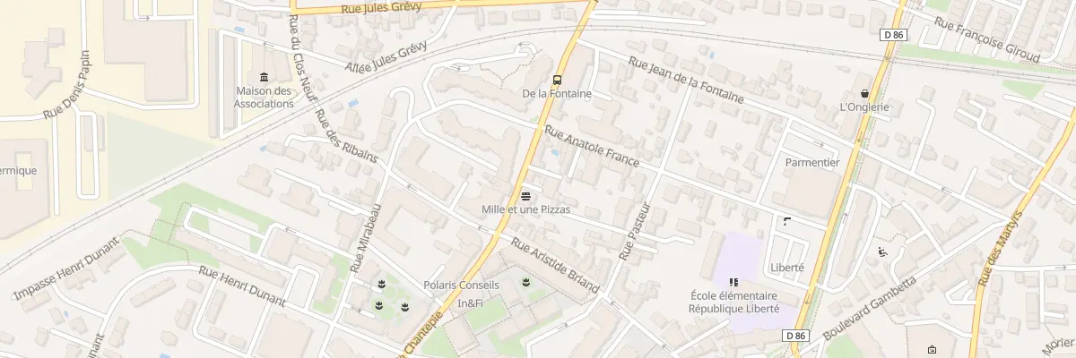 Plan du 64 Rue de Chantepie à Joué-lès-Tours