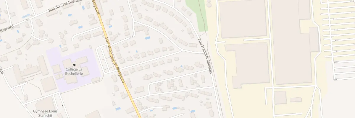Plan du 1 Rue Alexandre Dumas à Saint-Cyr-sur-Loire