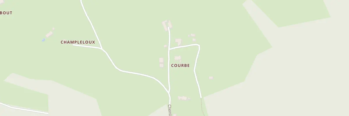Plan du 650 Che de Courbe à Chalagnac