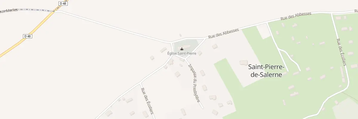 Plan du 107 Rue des Deux Ifs à Saint-Pierre-de-Salerne