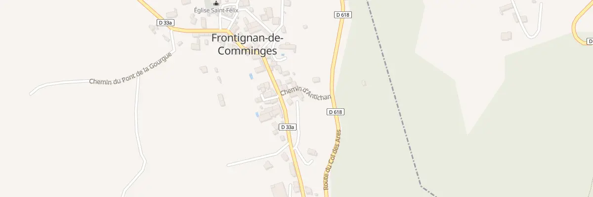 Plan du 31 Rte Principale à Frontignan-de-Comminges