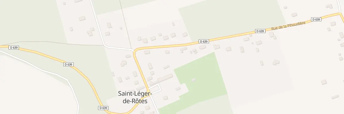 Plan du 4 Rue de la Pihoudiere à Saint-Léger-de-Rôtes