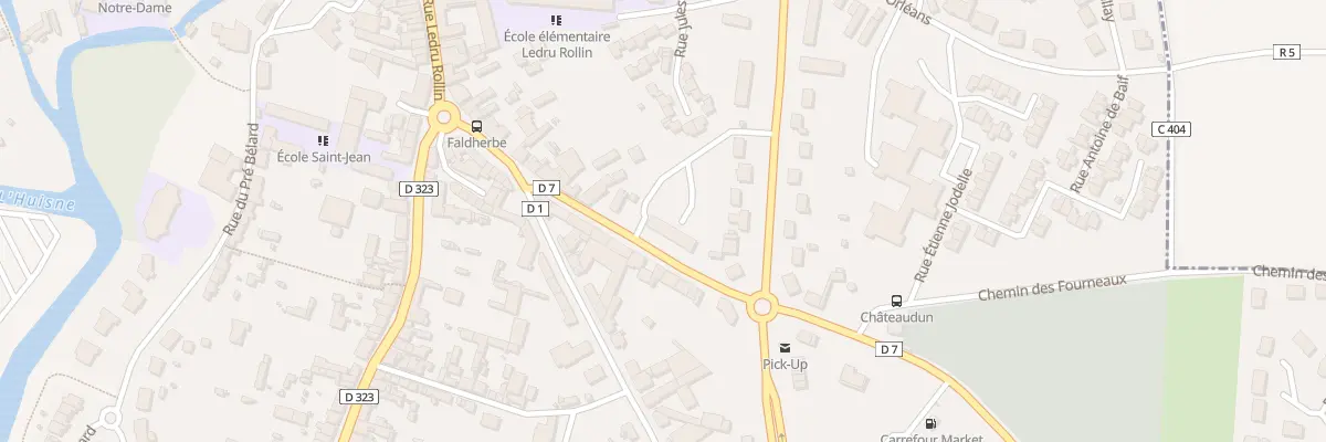 Plan du 9 Rue de Chateaudun à La Ferté-Bernard