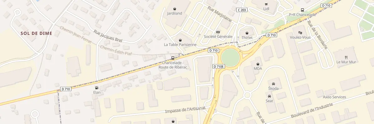 Plan du 7 Imp Louis Suder à Marsac-sur-l’Isle