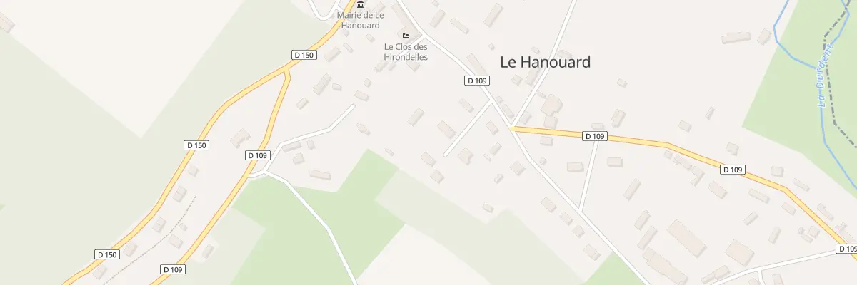 Plan du 3 Res de l’Oree du Bois au Hanouard