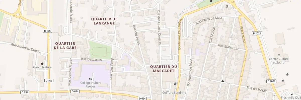 Plan du 14 Rue des Alliés à Fleurance