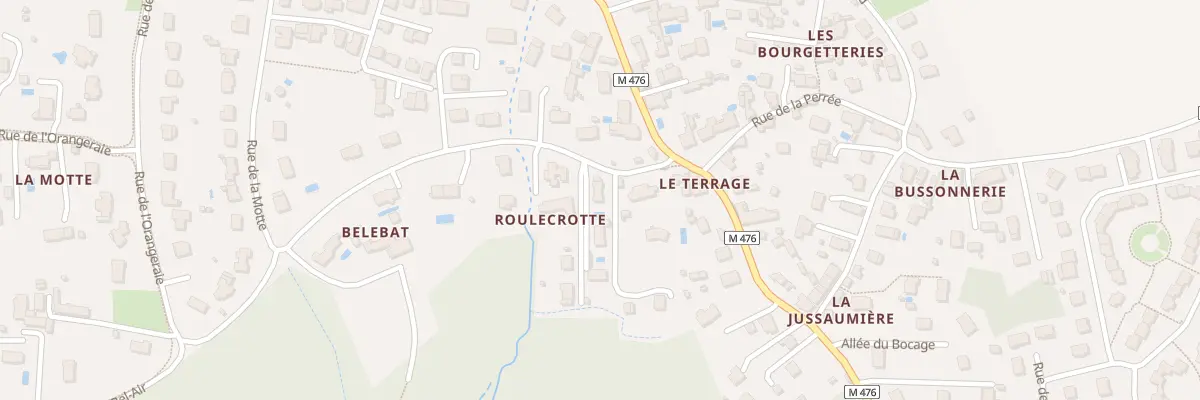 Plan du 9 Rue de Bel-Air à Mettray