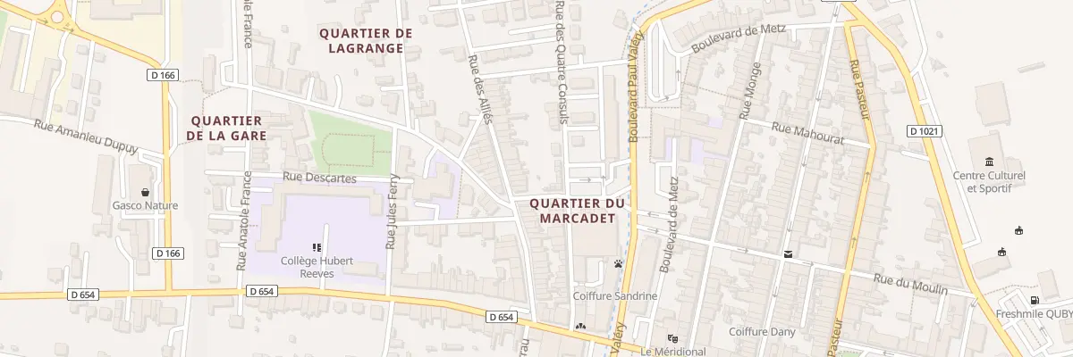 Plan du 4 Rue des Alliés à Fleurance