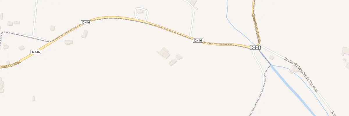 Plan du 179 Rte d’Allez à Sainte-Colombe-de-Villeneuve
