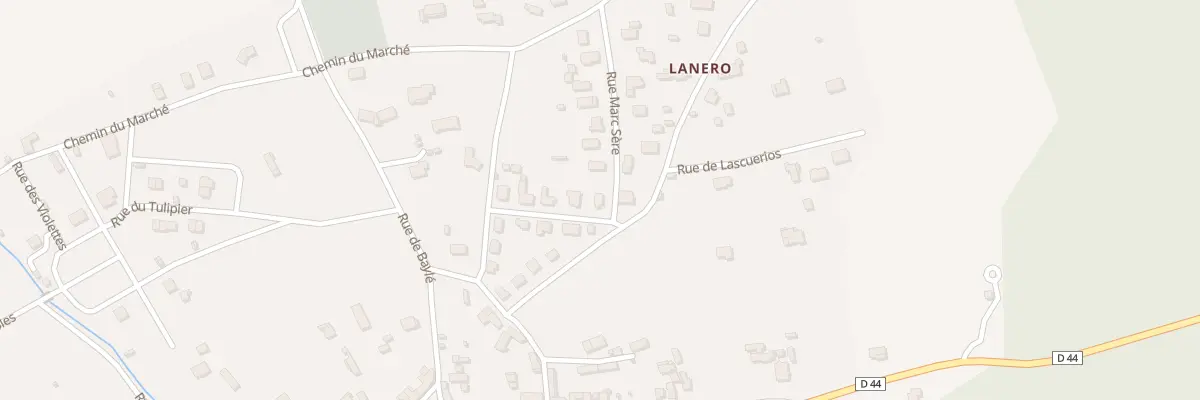 Plan du 1 Rue Marc Sere à Marignac