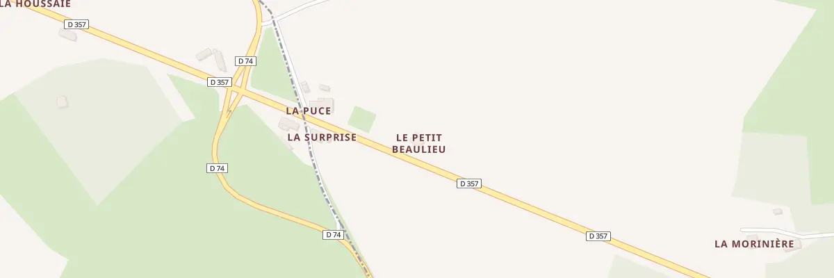 Plan du 5092 Le Petit Beaulieu à Montaillé
