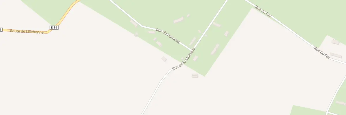 Plan du 10 Rue de la Moinerie à Allouville-Bellefosse