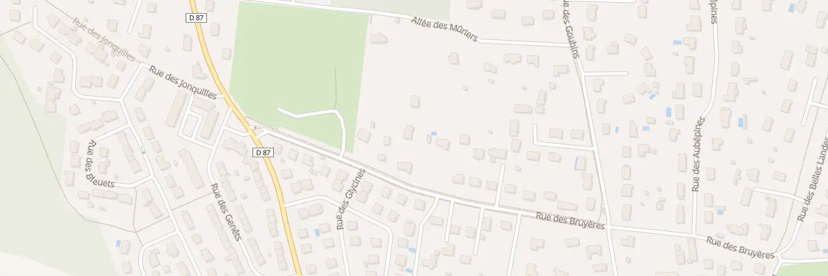 Plan du 13B Rue des Bruyères à Monts