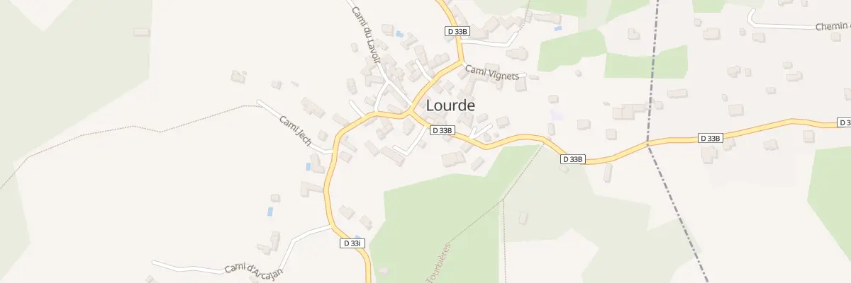 Plan du 49 Le Village à Lourde