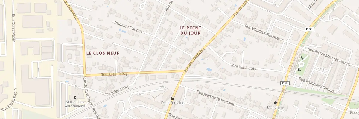 Plan du 31 Rue de Chantepie à Joué-lès-Tours