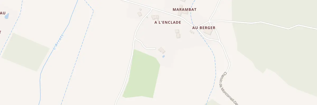 Plan du 5101 A l’Enclade à Moncorneil-Grazan
