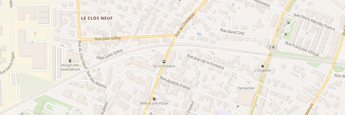 Plan du 52 Rue de Chantepie à Joué-lès-Tours