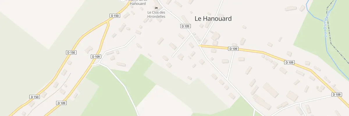 Plan du 2 Rue de l’Oree du Bois au Hanouard