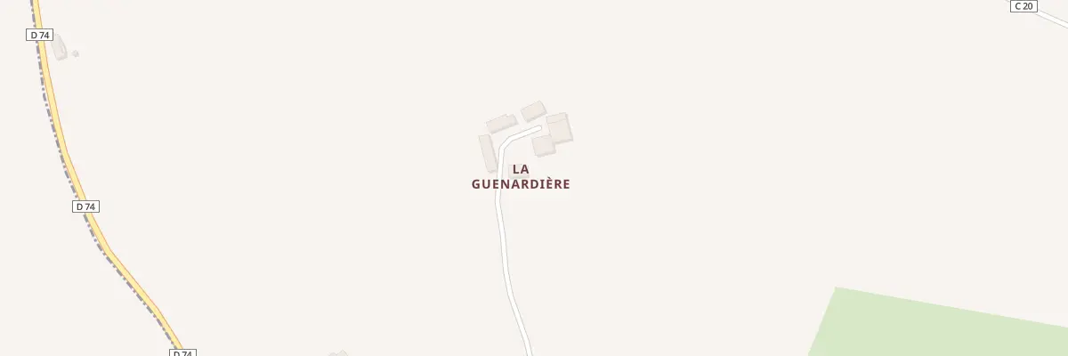 Plan du 5232 La Guenardiere à Montaillé