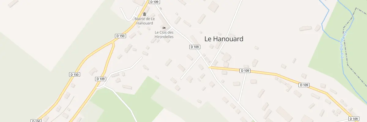 Plan du 4 Rue de l’Oree du Bois au Hanouard