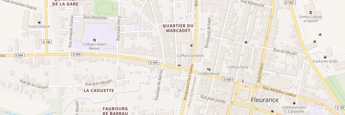 Plan du 3 Rue des Quatre Consuls à Fleurance