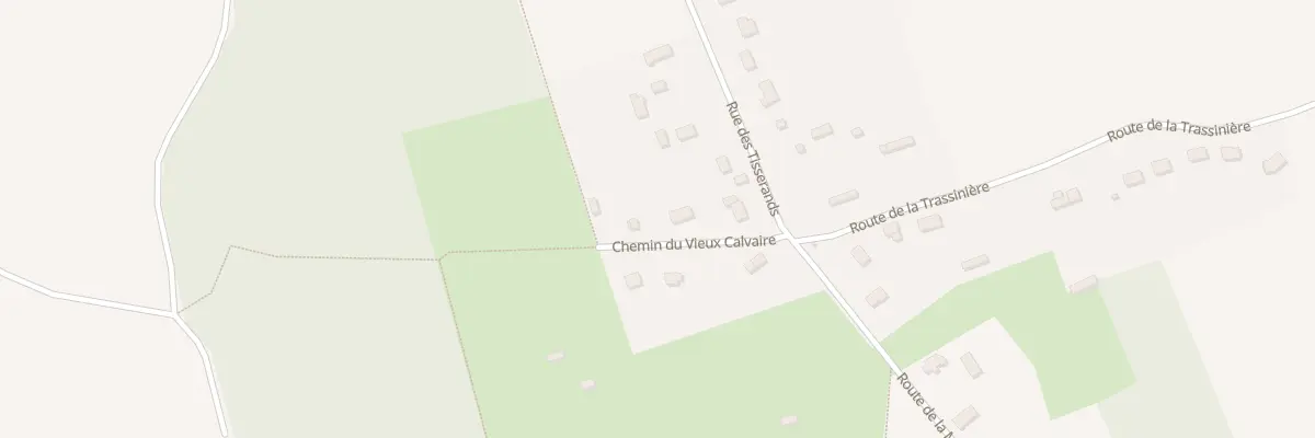 Plan du 2 Che du Vieux Calvaire à Saint-Léger-de-Rôtes