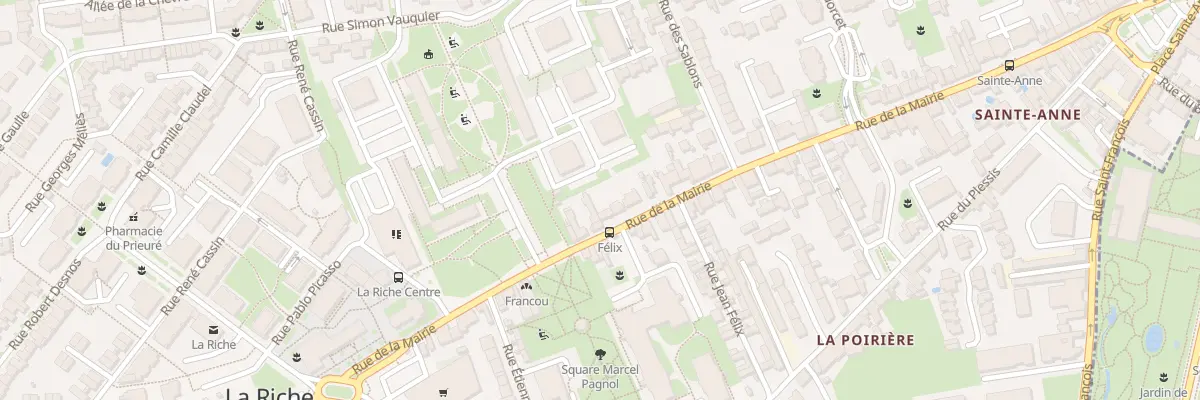 Plan du 71B Rue de la Mairie à La Riche