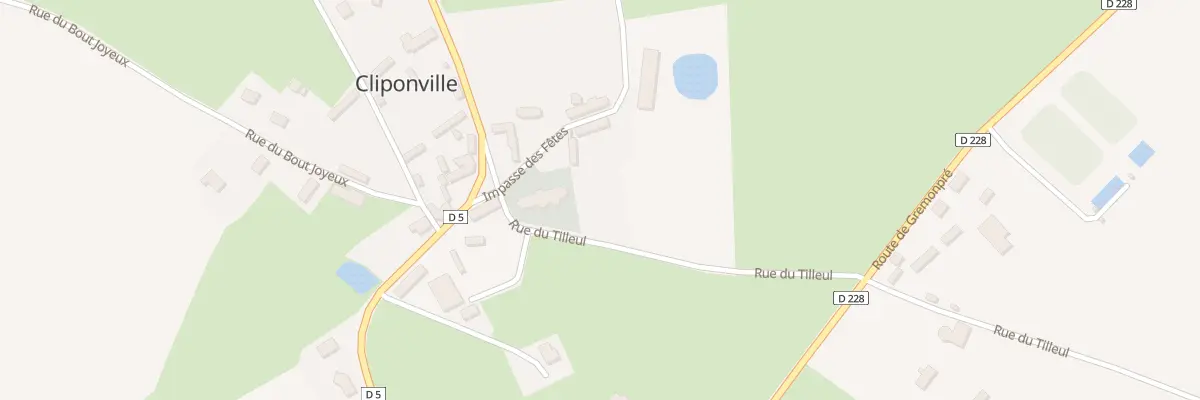 Plan du 102 Imp des Fêtes à Cliponville