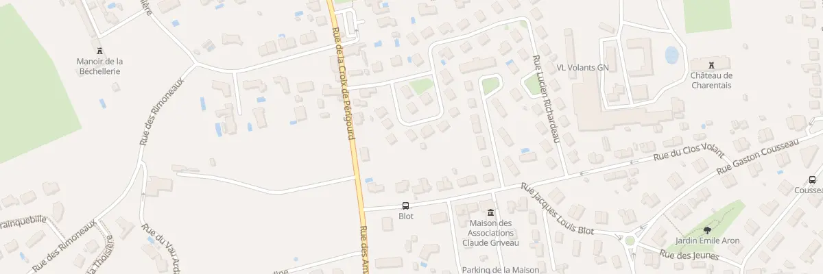 Plan du 12 Rue du Clos prenier à Saint-Cyr-sur-Loire