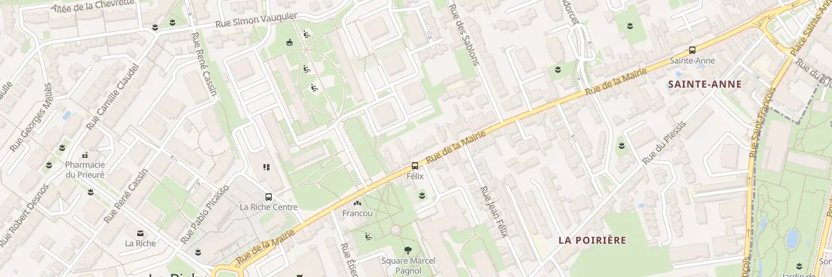 Plan du 71 Rue de la Mairie à La Riche