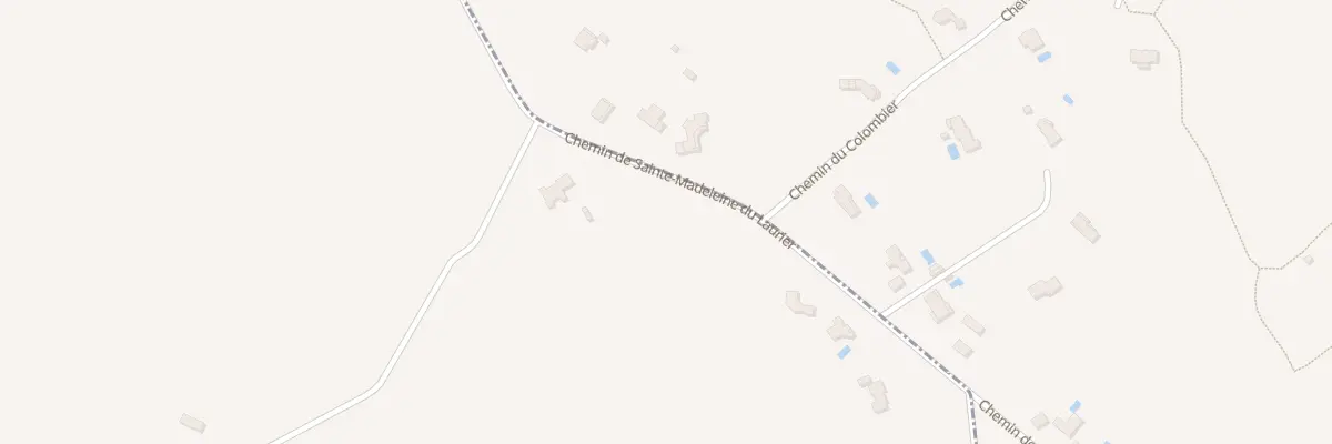 Plan du 619 Che Ste Madeleine du Laurier à Sainte-Colombe-de-Villeneuve