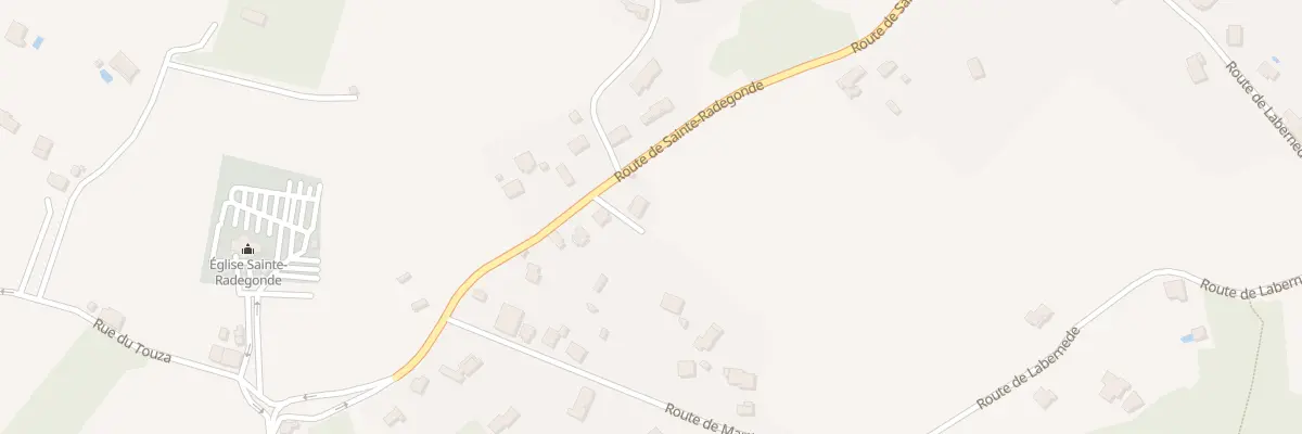 Plan du 546 Rte de Sainte-Radegonde à Bon-Encontre