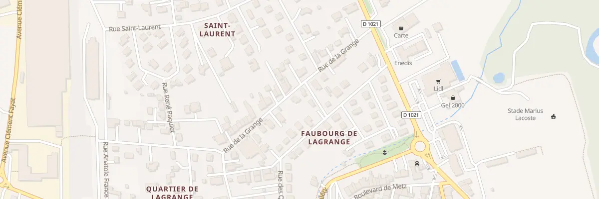 Plan du 10 Rue de la Grange à Fleurance