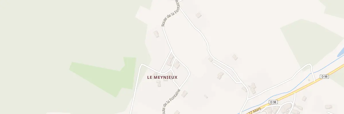 Plan du 251 Rte de la Fontaine à Saint-Pancrace