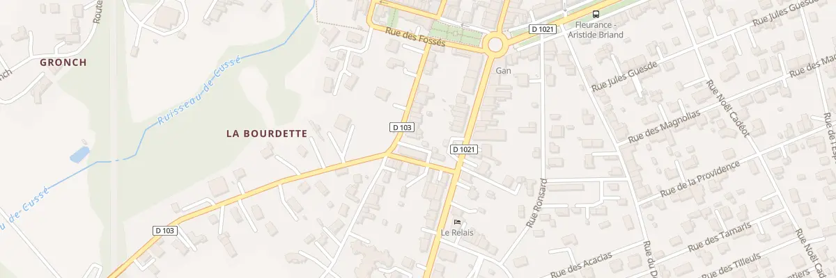Plan du 10 Rue de la République à Fleurance
