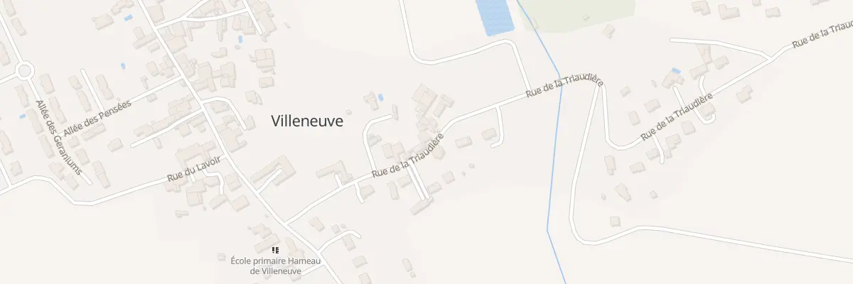 Plan du 15 Rue de la Triaudière à Chauvigny